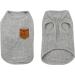 Yaodhaod Small Dog Shirt - Blue & Gray Cotton Clothing for Dogs & Cats (2 Pack) | Perfect for Teacup Teddies & Dwarf Rabbits - Buy Online on SooperMarket.com