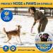 Natural Dog Paw Balm 0.5 oz - Paw Protection for Hot Pavement, Dry Paws, & Cracked Paws - Moisturizer for Cats & Dogs - Paw Protectors & Pad Lotion - Buy Online on SooperMarket.com