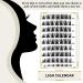 72 Cluster Lashes D Curl | Natural DIY D-MIX B22 Soft Fluffy Eyelash Extensions - Buy Online on SooperMarket.com