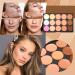 FantasyDay 15 Color Concealer Palette - High Opacity Contour Kit with Brushes & Sponge | Long-Lasting Full Coverage Color Corrector - Buy Online on SooperMarket.com