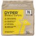 DYPER Bamboo Baby Diapers Size Newborn | Natural Honest Ingredients | Cloth Alternative | Day & Overnight | Plant-Based + Eco-Friendly | Hypoallergenic for Sensitive Infant Skin | Unscented - 34 Count 1 Count (Pack of 34)