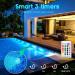 Buy Aled Light Underwater LED RGB Lights - 4 Waterproof Multi-Color Pond Lights with Remote Control & Suction Cups for Fish Tank & Vase Decoration - Buy Online on SooperMarket.com