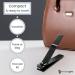 Tweezer Guru Nail Clippers - Professional Stainless Steel 2-Pack for Men, Women, and Kids - Curved Edge Matte Black - Buy Online on SooperMarket.com