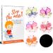 Potty Training Seat Magic Sticker Butterfly toddler Potty Training Toilet Color Changing Sticker 5 Pack Toilet targets with FREE potty e book | Use with/Without Potty chart or potty training watches