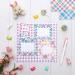 Whaline Pastel Plaid Pattern Paper 24 Sheet Pack - Double-Sided Craft Paper for Easter Decor, Scrapbook, Card Making - 30 x 30cm - Buy Online on SooperMarket.com
