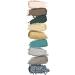 KIKO Milano Glamour Multi Finish Eyeshadow Palette 06 - Green Vibes | 9 Shades in Various Finishes - Buy Online on SooperMarket.com