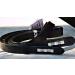 Tysons Breeches Glitzer Liz leather stirrup strap bracket strap strass brown black glitter rhinestones 145 155 165 cm (155 cm black) 155 cm black