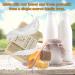 Oatmeal & Honey Goat Milk Soap Bars - Pack of 4 | All Natural, Unscented, Handmade in USA | Ideal for Sensitive Skin | SLS & Paraben Free - Buy Online on SooperMarket.com