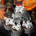 Rsstarxi 24 Pack Halloween Cupcake Toppers Glitter Tombstones Spider Boo Ghost Witch Cupcake Picks Skull Bat Happy Halloween Cake Decoration for Horror Halloween Baby Shower Birthday Party Decorations Design 25 - Buy Online on SooperMarket.com