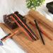DHWEKU 2 Pieces Wooden Hair Chopsticks Bamboo Hair Chopsticks Hair Sticks for Women Wooden Hair Pins Hair Bun Sticks for Hair Bun - Buy Online on SooperMarket.com