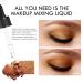 FREEORR 2 Pcs Makeup Mixing Liquid - Eyeliner & Makeup Pigment Enhancer 10ml - Waterproof & Smudgeproof Formula - Pack of 2 - Buy Online on SooperMarket.com