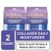L'Oreal Paris Collagen Face Moisturizer - Anti-Aging Day & Night Cream 2-Pack (1.7 oz) - Smooths Skin & Reduces Wrinkles - Buy Online on SooperMarket.com