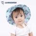 LANGZHEN Beach Sun Protection Hat for Baby Girls | Adjustable Wide Brim Toddler Kids Play Hat | Cherries Design | 1-2 Years - Buy Online on SooperMarket.com