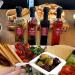 Premium Olive Oil Gift Set - 4 Infused Olive Oils & Balsamic Vinegar in Metal Rack - Perfect Italian Cooking Gift for Chefs - Buy Online on SooperMarket.com