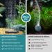 Buy Hygger Aquarium Air Stones - Quiet Oxygen Diffuser Set for Air Pump Ideal for Aquariums & Hydroponics - Buy Online on SooperMarket.com