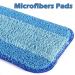 2 Pack Reusable Microfiber Cleaning Pads for Bona Mops - 18 Inch Machine Washable Refills - Buy Online on SooperMarket.com