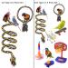 Aedcbaide Bird Parrots Toys - Parakeet Parrot Swing Included - Buy Online on SooperMarket.com