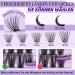 Shop Eyelash Extensions - 84 PCs Z11 B&C DIY LASH Clusters for Beginners | Reusable Individual Eyelashes (D-8-16mm) - Buy Online on SooperMarket.com
