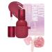 Kaja Lip & Blush Glazed Keychain Stain - Jelly Charm 02 Squeeze Guava | with Triple Berry Complex  Lemon Fruit Extrac & Olive Squalane  Hydrating  Easily Buildable and Blendable  Long Lasting Lip Tint