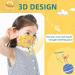 Kids Disposable Face Mask 30 Pack - Individually Wrapped 4-Ply Safety Masks for Boys and Girls (Aged 4-12) - Dinosaur Mix Colors - Buy Online on SooperMarket.com