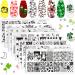 Nice Needed Fireworks NailArt stamps 6 pieces of animal nail stamp templates for nail art equipment starry sky design nail plate Nail Art Tools