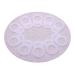 10pcs White Silicone Adapter Rings for Button Style Baby Pacifier Clips - Buy Online on SooperMarket.com