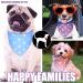 20-Piece Adjustable & Washable Dog Bandanas | Polka Dot Triangle Scarf for Small to Medium Pets - Buy Online on SooperMarket.com