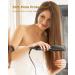 Wavytalk Wet to Straight Titanium Flat Iron - 1.7 Inch Professional Straightener with Dual Voltage & 50% More Protection - Black - Buy Online on SooperMarket.com
