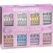 Townley Girl 96 Pcs Stick on Nails Set | Glitter-Glamup & Metallic Press- On Nail Sets for Girls | Self-Adhesive Artificial Nails Pink - Buy Online on SooperMarket.com