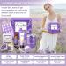 Birthday Gifts for Women Best Friends Spa Gifts Baskets for Female Unique Bath and Body Works Gifts Set Lavender Self Care Gifts Purple Relaxing Inspirational Gifts for Mom Grandma Teacher - Buy Online on SooperMarket.com
