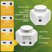 Pestzilla Ultrasonic Pest Repeller 2 Pack - Humane Mouse & Rat Deterrent with Ultrasound and LED Strobe Lights - Buy Online on SooperMarket.com