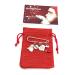 Baby's First Christmas 2023 Keepsake Brooch with Santa and Stocking Charms (Velvet Gift Bag)