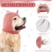Frienda Quiet Ears for Dogs - Noise Protection Knitted Dog Ear Muffs | Pet Winter Hat for Medium to Large Dogs - Pink - Buy Online on SooperMarket.com