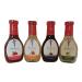 Skinnygirl Low Carb, Fat Free, Sugar Free, Salad Dressing Bundle: Variety Pack (4) 8oz Bottles, One Balsamic Vinaigrette, One Poppyseed, One Honey Dijon and One Raspberry Vinaigrette