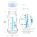 Maymom Wide-Mouth Milk Storage Collection Bottle with Travel Cap and Sealing Ring - Compatible with Spectra S1 S2, Avent, Motif, Twist, Ameda MYA Bottles - 4pc Pack - Buy Online on SooperMarket.com
