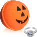 Jackpot Candles Bath Bomb with Size 9 Ring Inside Halloween Jack O Lantern Extra Large 10 oz Made in USA