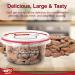 Tropgo Roasted Salted Almonds 180g Tub - Almond Nuts in Resealable and Recyclable Tub - Wholesome Trail Mix with Fibre Protein and Essential Minerals - Healthy Nuts for All Ages - Buy Online on SooperMarket.com