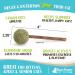 Raw Paws Catnip Lollipop (6-Pack) - Catnip Toys for Indoor Cats - Catnip Ball, Silvervine & Matatabi Stick for Cats - Buy Online on SooperMarket.com