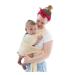 Baby Sling Wrap Premium Carrier Newborn to Toddler | Safety Tested | Nursing Cover | Soft Stretchy Carrier | One Size Fits All | Neutral Colours Neutral Yellow