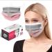 HARD 50 pieces Disposable Face Masks | Made in Germany | Type IIR & CE certified | Breathable Triple Layer - Filtration 99 78% | Elastic Earloops | Mouth Cover - Adults - Dusty Pink 50 Piece standard size (17 5 cm x 9 5 cm) Dusty Pink