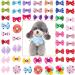Berkelen 50-Piece Dog Hair Accessories Set Rubber Band Loops & Arches for Long-Haired Pets Perfect for Dogs & Cats - Buy Online on SooperMarket.com
