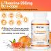 Orange Naturals L-Theanine & Magnesium Bisglycinate 250mg 60 Vegan Capsules - Enhanced Sleep & Relaxation Support Promotes Mental Calmness Optimal for Women & Men - Non-GMO Supplement - Buy Online on SooperMarket.com