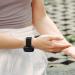 Adjustable Nylon Bands for Fitbit Sense/Versa 3 - Soft Breathable Replacement Strap in Black/Seashell | Compatible for Men and Women - Buy Online on SooperMarket.com