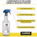 HARRIS 32oz Chemically Resistant Spray Bottles - 3-Pack for Cleaning Solutions | Professional Grade | Water Resistant - Buy Online on SooperMarket.com