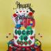 Arthsdite 1Pc Casino Cake Topper Poker Game Chips Player Happy Birthday Cake Pick Decorations for Las Vegas Casino Night Theme Birthday Party Supplies - Buy Online on SooperMarket.com
