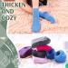 Winter Warm Kids Wool Crew Socks - 6 Pairs Solid Color for Boys and Girls 4-7 Years - Buy Online on SooperMarket.com