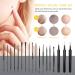 Blackhead Remover Pimple Popper Tool Kit - 19 Pcs Professional Extractor Set for Face and Nose - Stainless Steel Comedone and Whitehead Extractor with Metal Case (Black) - Buy Online on SooperMarket.com