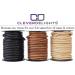 Genuine Leather Cord - 1/4 Round - 25 ft - Brown | CleverDelights - Buy Online on SooperMarket.com