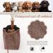 Newofview Dog Treats & Storage Bags - Canvas Dog Food Storage with Clip Buckle for Training - Premium Brown Dog Treats - Buy Online on SooperMarket.com
