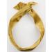 Mytoptrendz Wire Headband Plain Velvet Adjustable Bendy Usangi Wired Hair Band Hair Tie Twist Bowknot Rockabilly Retro Boho Rockabilly Scarf (Gold Beige) - Buy Online on SooperMarket.com
